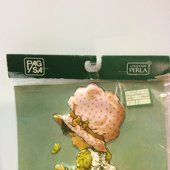 Perla VTG Mary May Butterfly Girl Plastic Picture - Picture 10 of 10